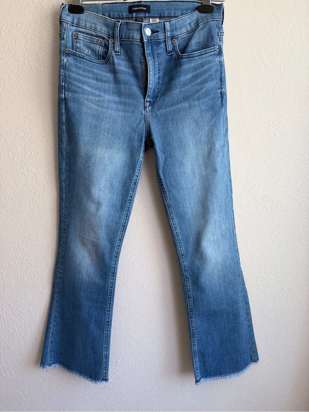 J Crew Size 29 Cropped Flare Jeans